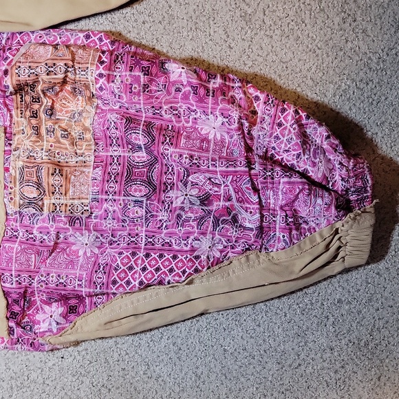 POL Vibrant Pink Patchwork Pants - Picture 3 of 7